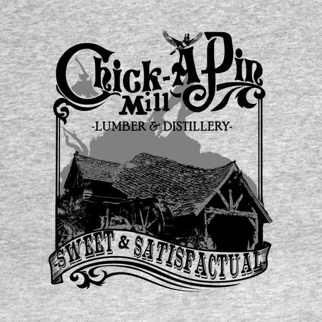 Chick-A-Pin Mill - Grey Shirt by SkprNck